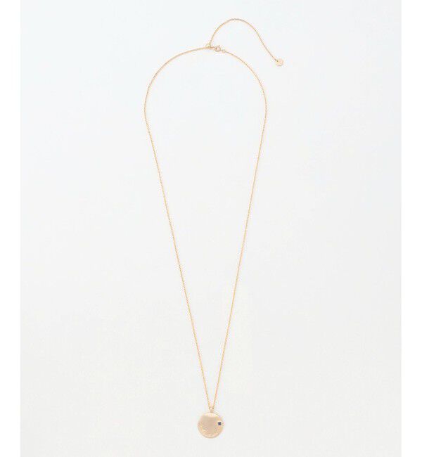 自由区「【SHIHOさん着用・ワンポイントアイテム】メッセージラウンド ネックレス」|ネックレス|