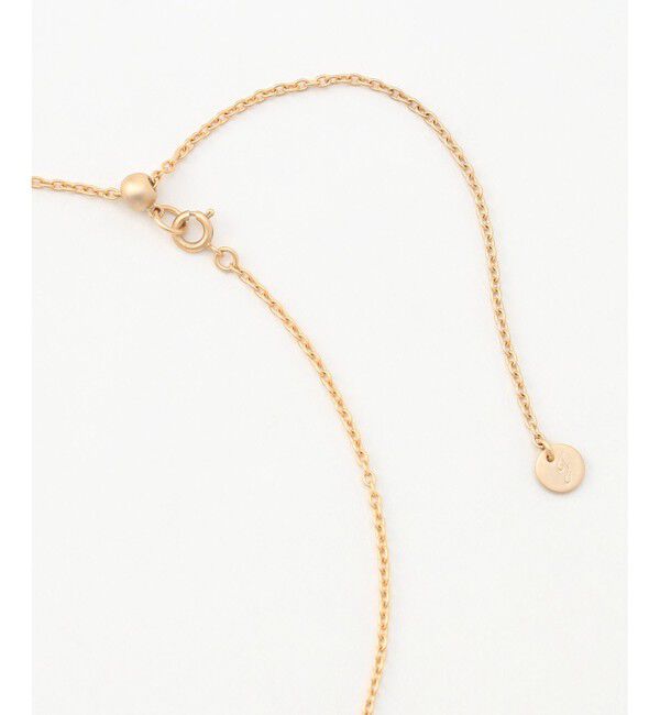 自由区「【SHIHOさん着用・ワンポイントアイテム】メッセージラウンド ネックレス」|ネックレス|