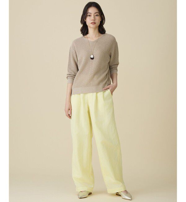 自由区「【SHIHOさん着用・ワンポイントアイテム】オーバルアセチメタル ネックレス」|ネックレス|