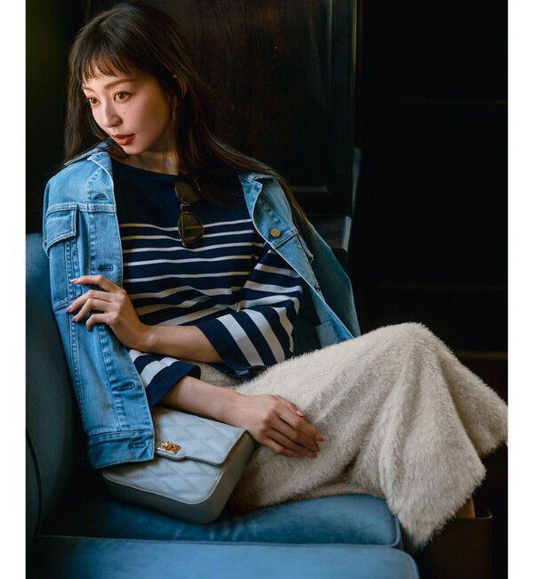 23区「【再入荷/RED CARD TOKYO&times;23区】オーバーサイズ デニム ジャケット」|デニムジャケット|