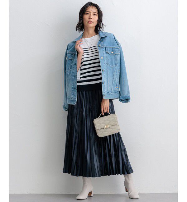 23区「【再入荷/RED CARD TOKYO&times;23区】オーバーサイズ デニム ジャケット」|デニムジャケット|