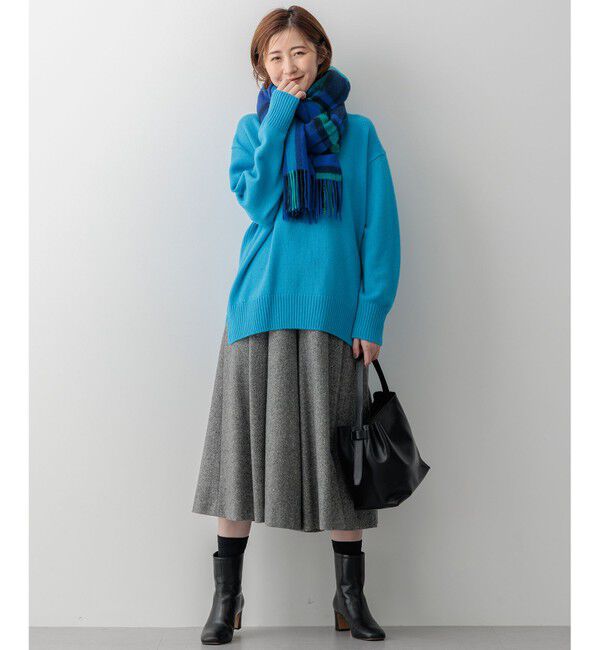 23区「シルクネップヘリンボーン ガウチョ パンツ」|その他|