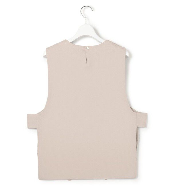 23区「エンブロイダリーレース ニットベスト」|ベスト・ジレ|