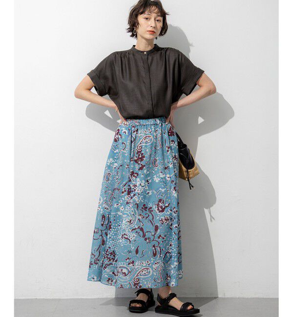 23区「【VERY・Oggi掲載】コンビカラー オーバル イヤリング」|イヤリング|