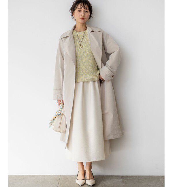 23区「【VERY・Oggi掲載】コンビカラー オーバル イヤリング」|イヤリング|