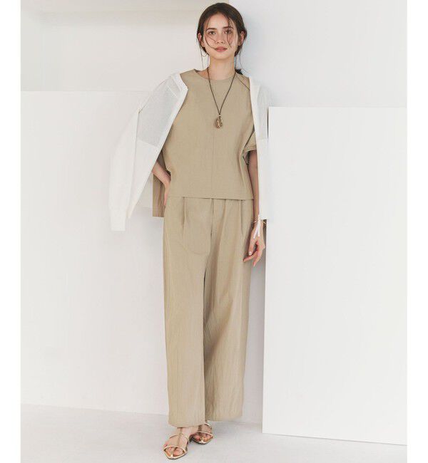 23区「【SLOW/一部店舗限定】シアーニット パーカー」|パーカー|