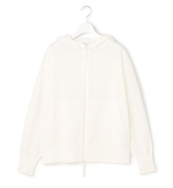 23区「【SLOW/一部店舗限定】シアーニット パーカー」|パーカー|