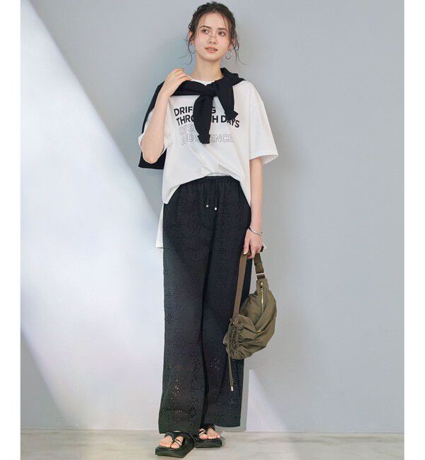 23区「【SLOW/一部店舗限定】シアーニット パーカー」|パーカー|