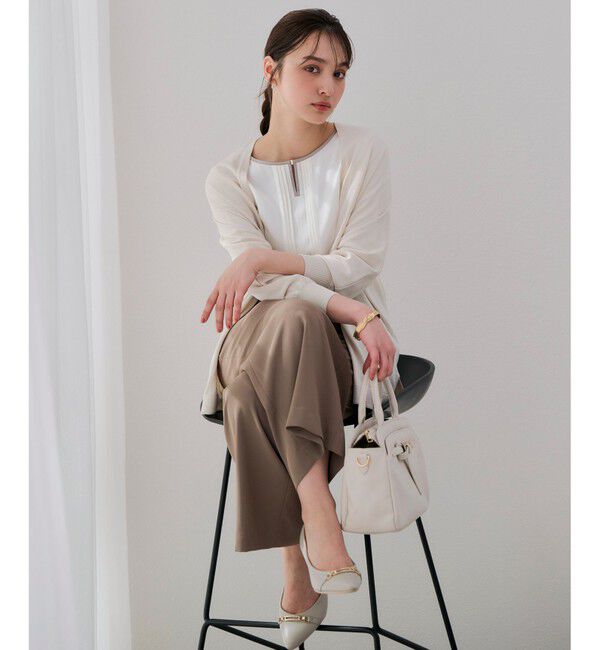 ANY SIS「【洗える】イージードロスト ワイドパンツ」|その他|