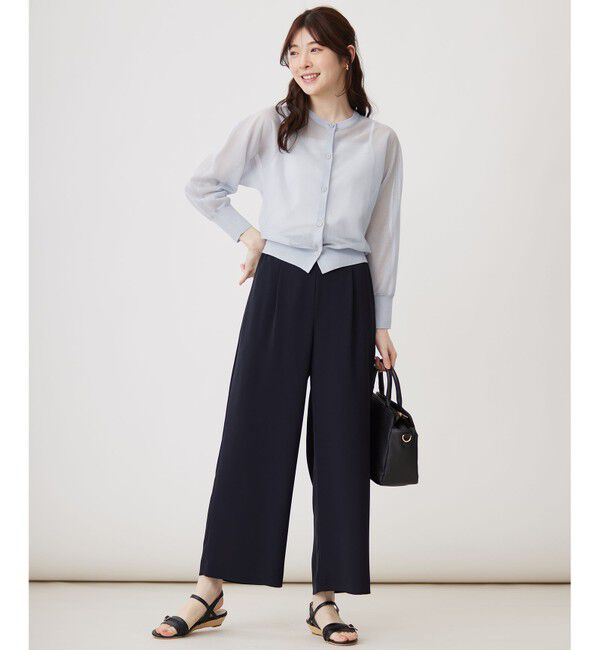 ANY SIS「【洗える】イージードロスト ワイドパンツ」|その他|