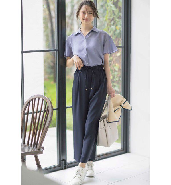 ANY SIS「【洗える】イージードロスト ワイドパンツ」|その他|