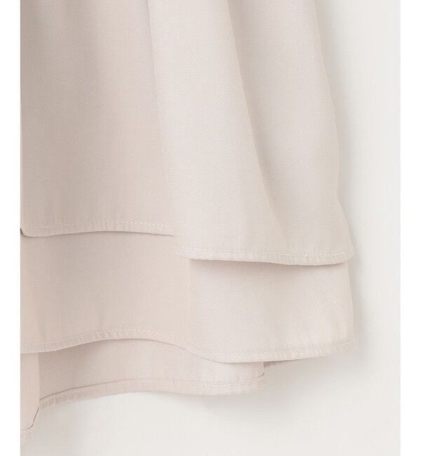 ANY SIS「【洗える】かさねシャーリング ブラウス」|シャツ・ブラウス|