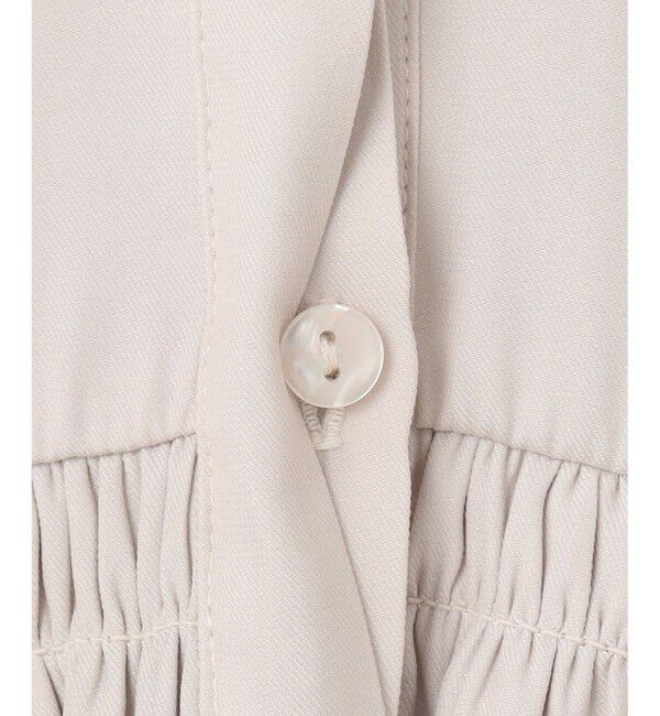 ANY SIS「【洗える】かさねシャーリング ブラウス」|シャツ・ブラウス|