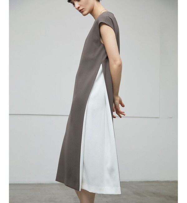 BEIGE,「【L-size】CINDY / サイドタックドレス」|ワンピース|