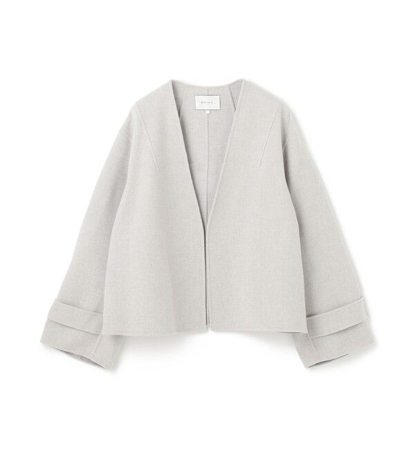 BEIGE,「GRASSE / リバーウールクロップドコート」|テーラードジャケット|