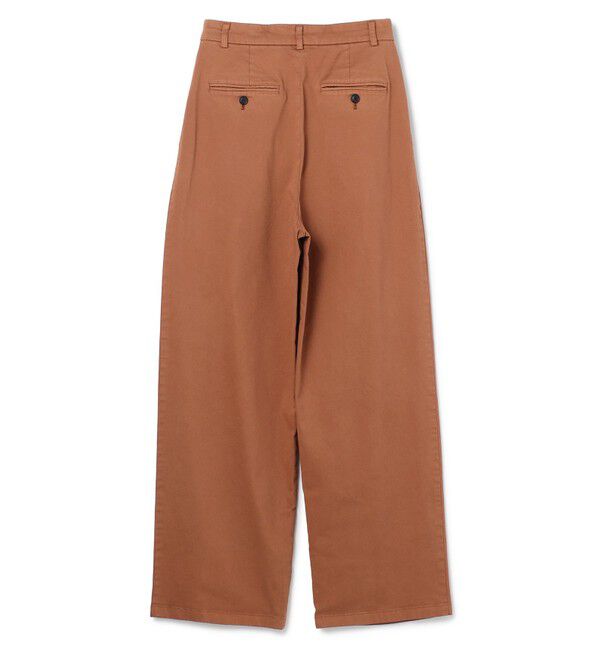 BEIGE,「【洗える・Oggi 11月号掲載】HAMLIN / コットンストレッチ2タックワイドパンツ」|その他|