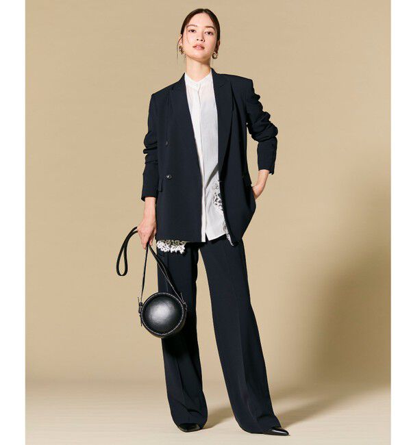 BEIGE,「【セットアップ対応】SPHENE / ダブルブレストピークドラペルジャケット」|テーラードジャケット|