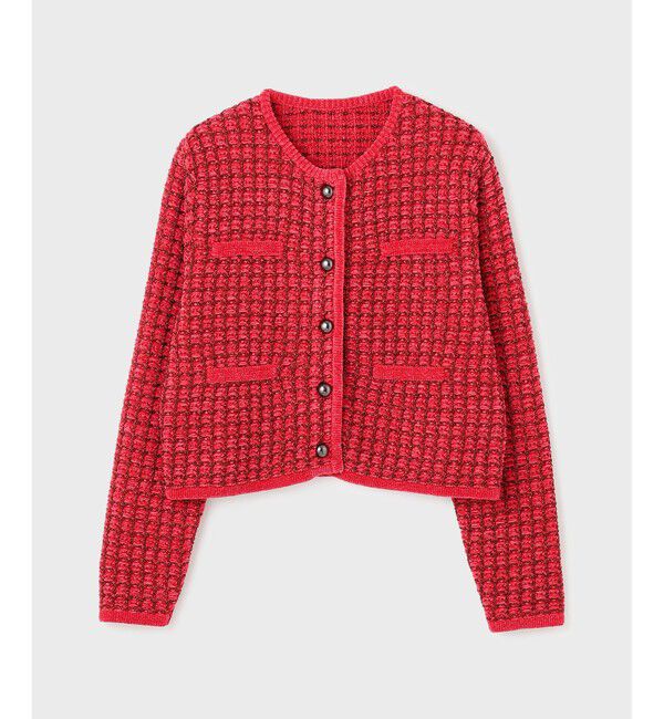 Diagram「ツイードニットカーディガン」|カーディガン|