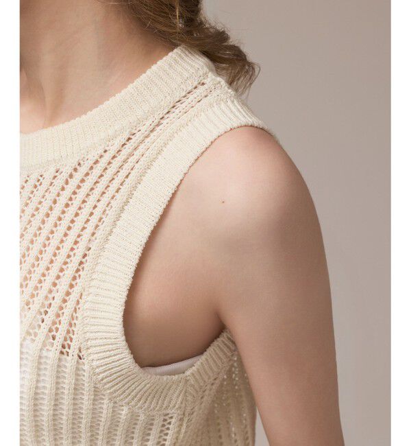 Diagram「チュールフリンジニットトップ」|Tシャツ・カットソー|