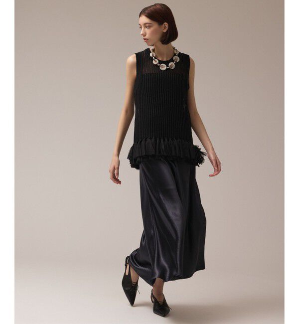 Diagram「チュールフリンジニットトップ」|Tシャツ・カットソー|