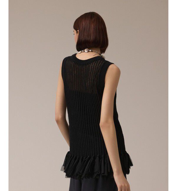 Diagram「チュールフリンジニットトップ」|Tシャツ・カットソー|