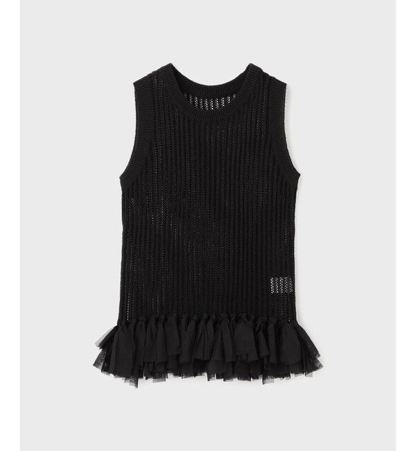 Diagram「チュールフリンジニットトップ」|Tシャツ・カットソー|