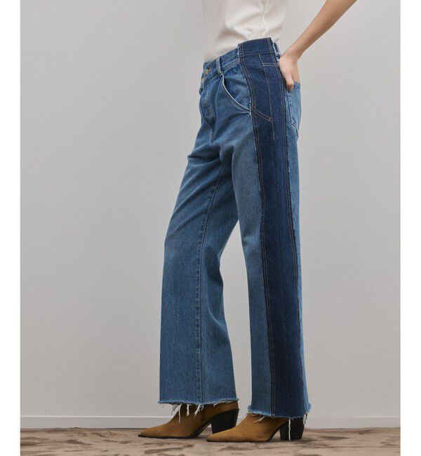 Diagram「リメイクフレアデニムパンツ」|デニム|