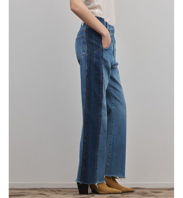 Diagram「リメイクフレアデニムパンツ」|デニム|