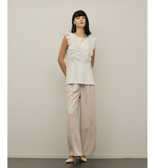 GRACE CONTINENTAL「フリル切替カットトップ」|その他|