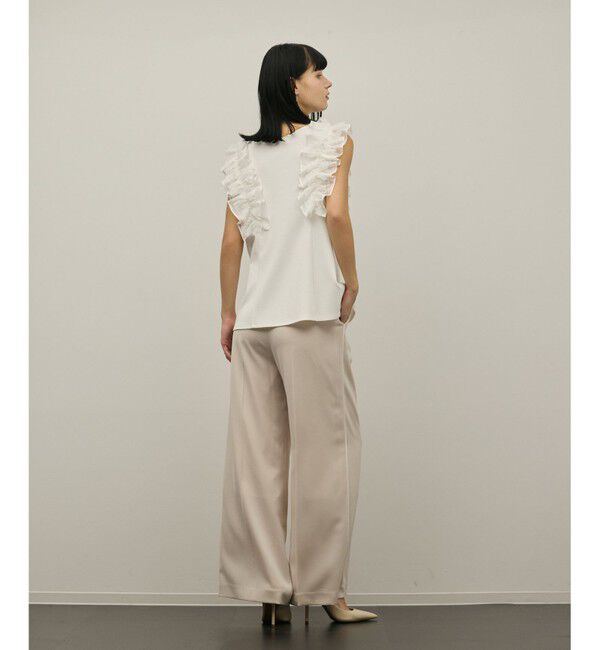 GRACE CONTINENTAL「フリル切替カットトップ」|その他|