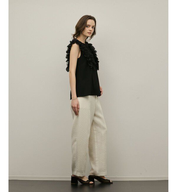 GRACE CONTINENTAL「フリル切替カットトップ」|その他|