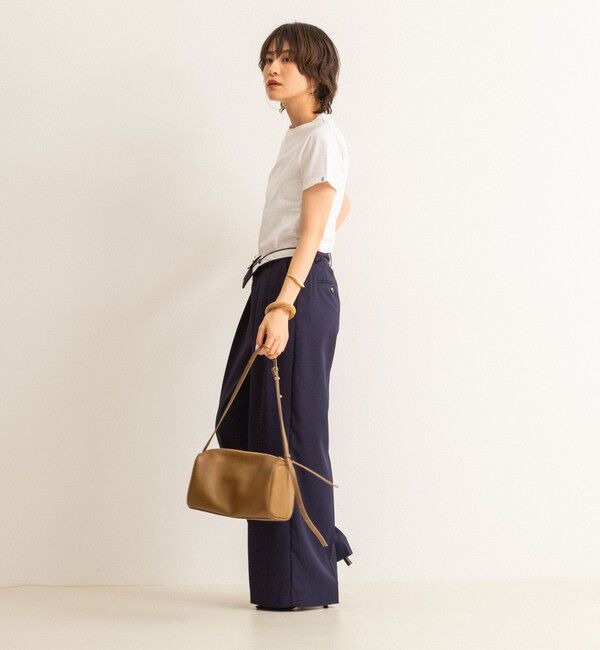 NOLLEY'S「【MAQWEL/マクウェル】MARUDOハーフスリーブTee」|Tシャツ・カットソー|