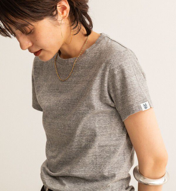 NOLLEY'S「【MAQWEL/マクウェル】MARUDOハーフスリーブTee」|Tシャツ・カットソー|