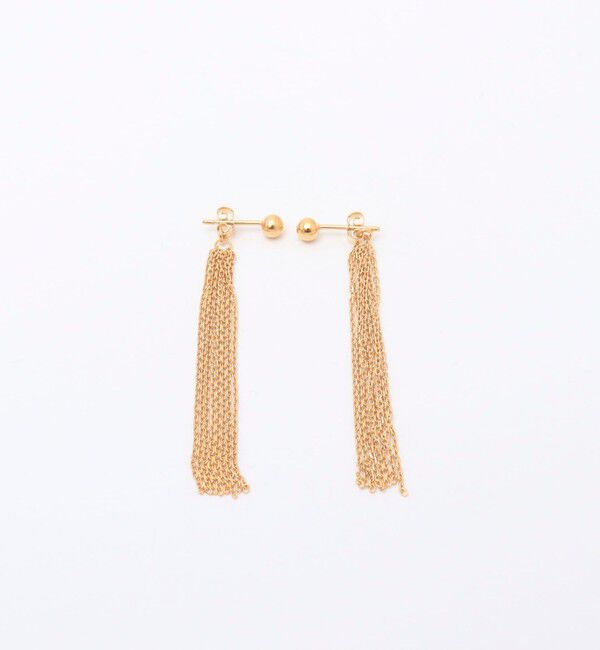 NOLLEY'S「【ANNA SOTTILOTTA/アンナソッティロッタ】FOUNTAINゴールドピアス」|ピアス|