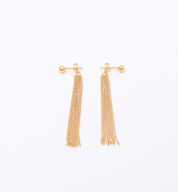 NOLLEY'S「【ANNA SOTTILOTTA/アンナソッティロッタ】FOUNTAINゴールドピアス」|ピアス|