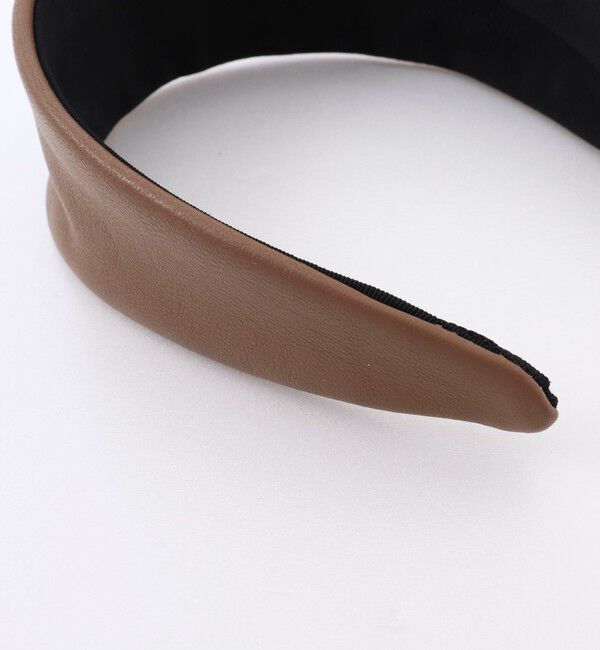 NOLLEY'S「【JENNIFER OUELLETTE/ジェニファーオレット】レザーカチューシャ」|カチューシャ|