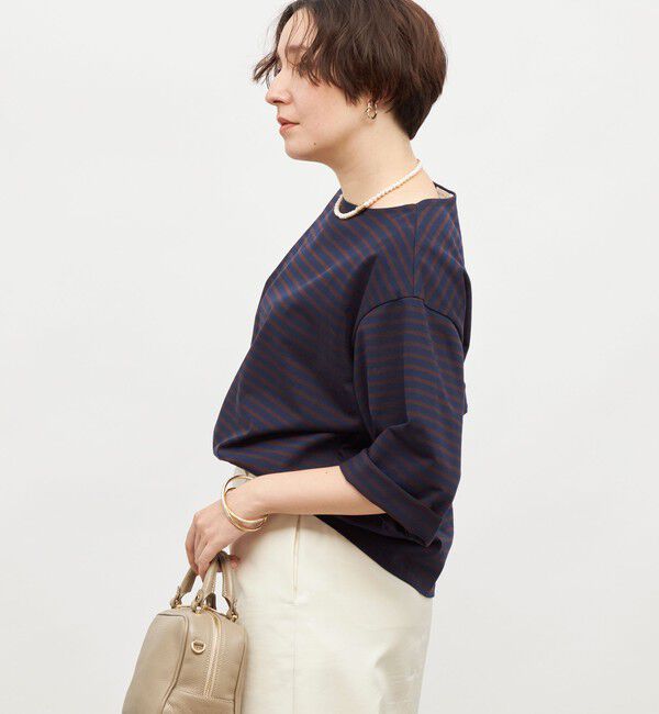 NOLLEY'S「【MD 二見☆別注】oversized cotton T-shirt」|Tシャツ・カットソー|