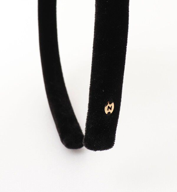 NOLLEY'S「【PR阿部☆別注】ベロアカチューシャスリム」|カチューシャ|