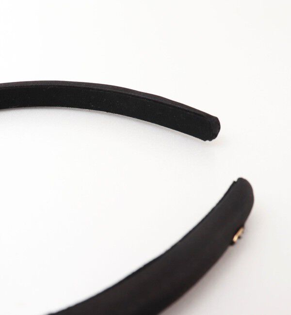 NOLLEY'S「【PR阿部☆別注】ベロアカチューシャスリム」|カチューシャ|