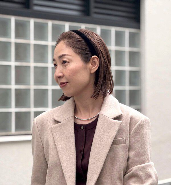 NOLLEY'S「【PR阿部☆別注】ベロアカチューシャスリム」|カチューシャ|