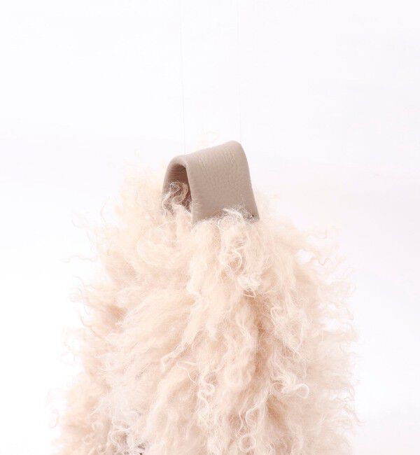 Rie Miller「【PR林☆別注】チベットラムフェイクファーバッグ」|ショルダー・メッセンジャー|