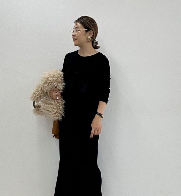 Rie Miller「【PR林☆別注】チベットラムフェイクファーバッグ」|ショルダー・メッセンジャー|