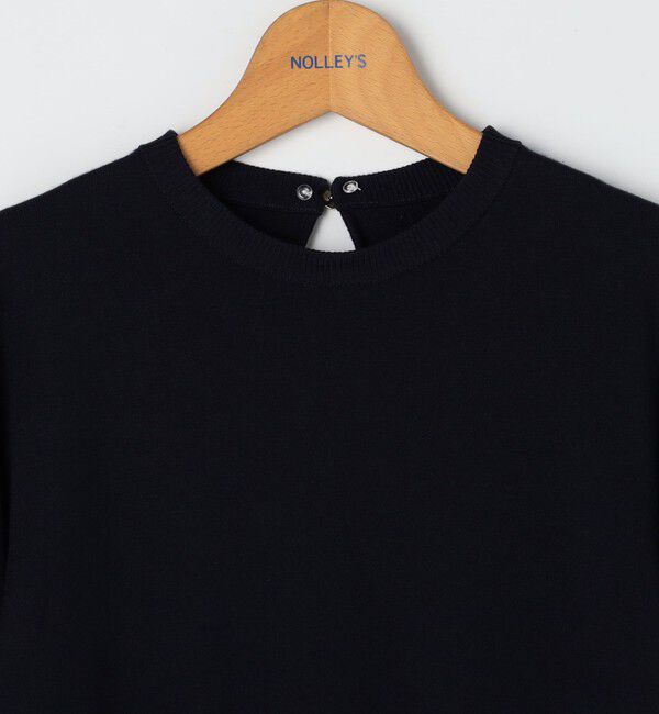 NOLLEY'S「《手洗い可能》襟レース2WAYプルオーバーニット」|ニット・セーター|