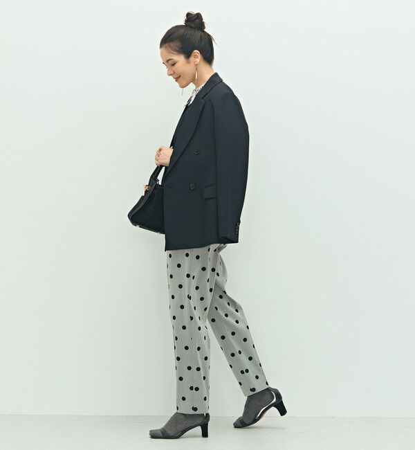 NOLLEY'S「《手洗い可能》襟レース2WAYプルオーバーニット」|ニット・セーター|