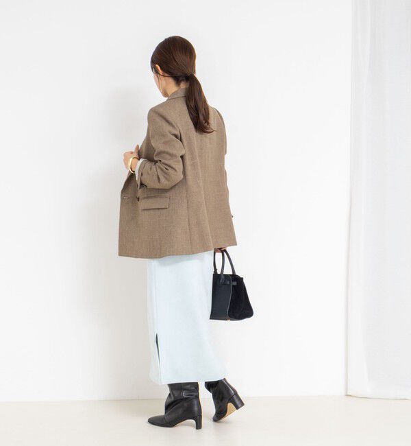 NOLLEY'S sophi「ウォッシャブルシャークダブルジャケット」|テーラードジャケット|