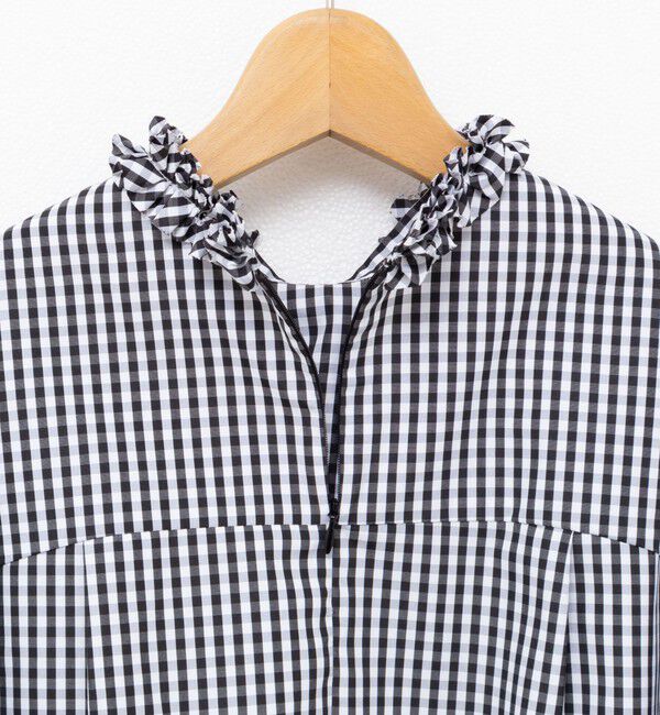 NOLLEY'S「【MARILYN MOON/マリリーンムーン】タックフリルボリュームブラウス」|シャツ・ブラウス|