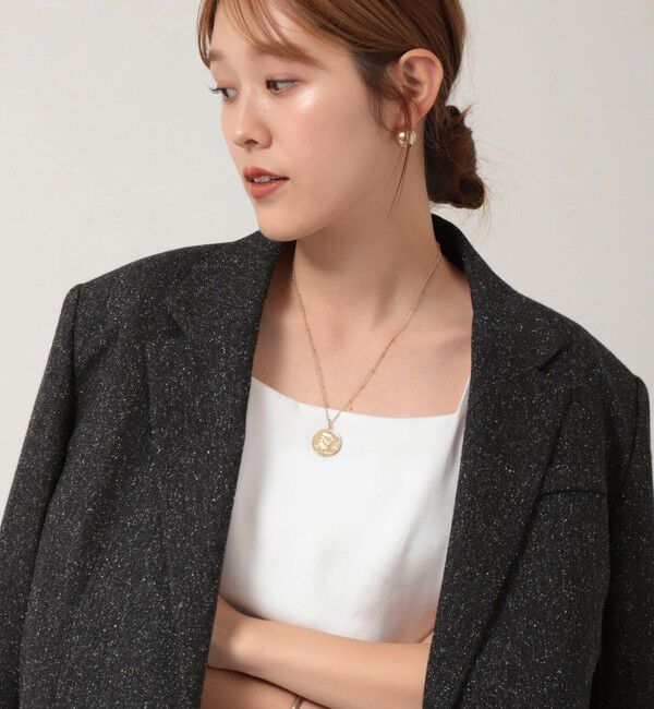 grace grace「【grace grace/グラスグラス】マリアンヌコインネックレス」|ネックレス|
