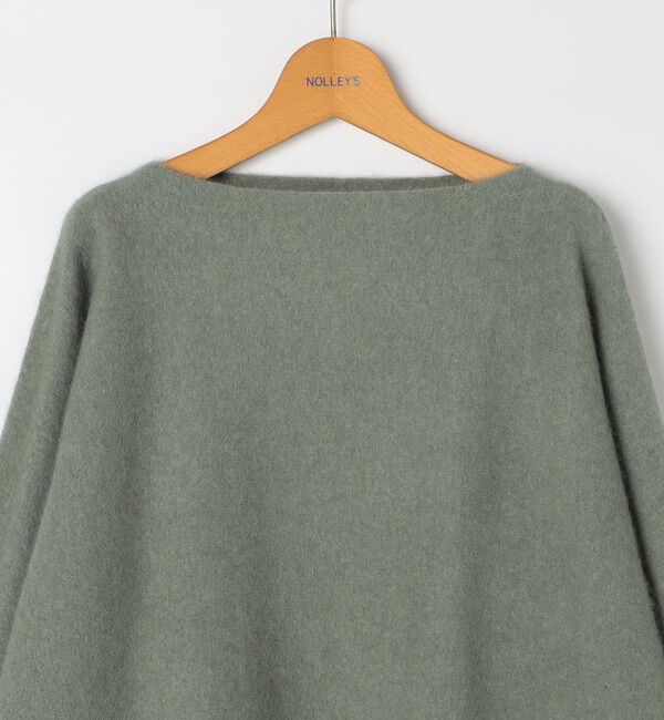 NOLLEY'S「《手洗い可能》ウォッシャブルヘアリーショート丈プルオーバー」|ニット・セーター|