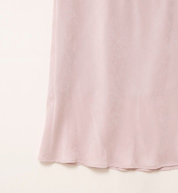 NOLLEY'S sophi「ウォッシャブルスエードサテンナロースカート」|タイト|