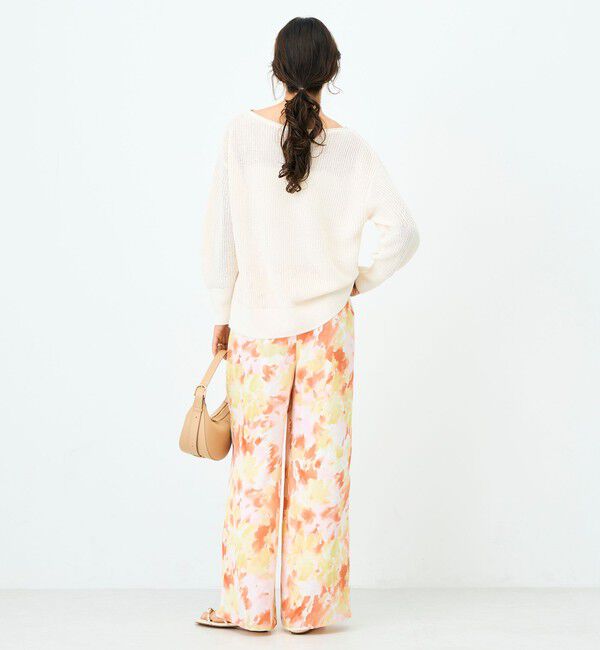 NOLLEY'S sophi「ウォッシャブルブラープリントイージーパンツ」|その他|